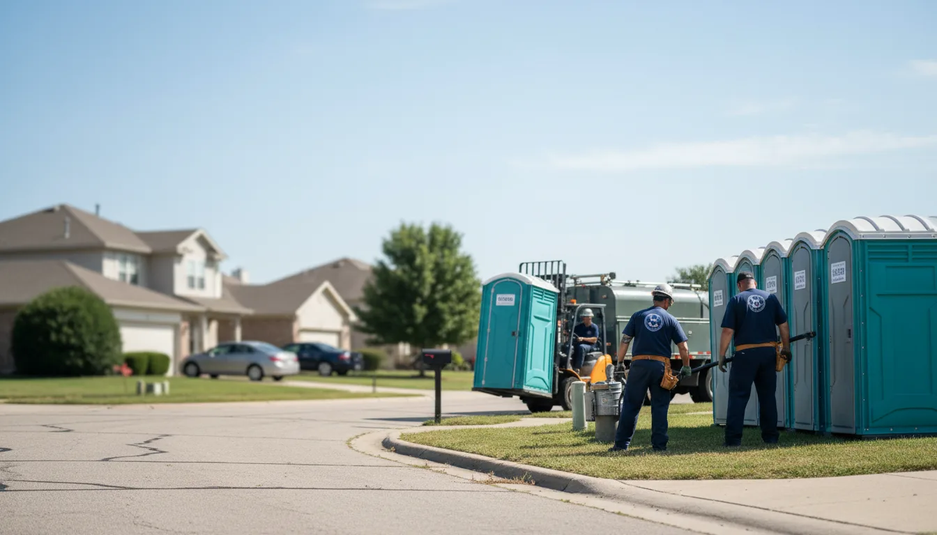 Porta Potty Rental in Sparta, IL near me